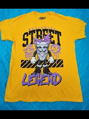 PASON Yellow "Street Legend" Graphic Tee